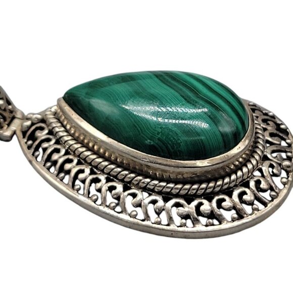 Doug Paulus Sterling Teardrop Pendant DP 925 India Teardrop Shaped - Picture 16 of 16